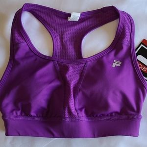 Brand‎ new Fila sports bra xsmall purple